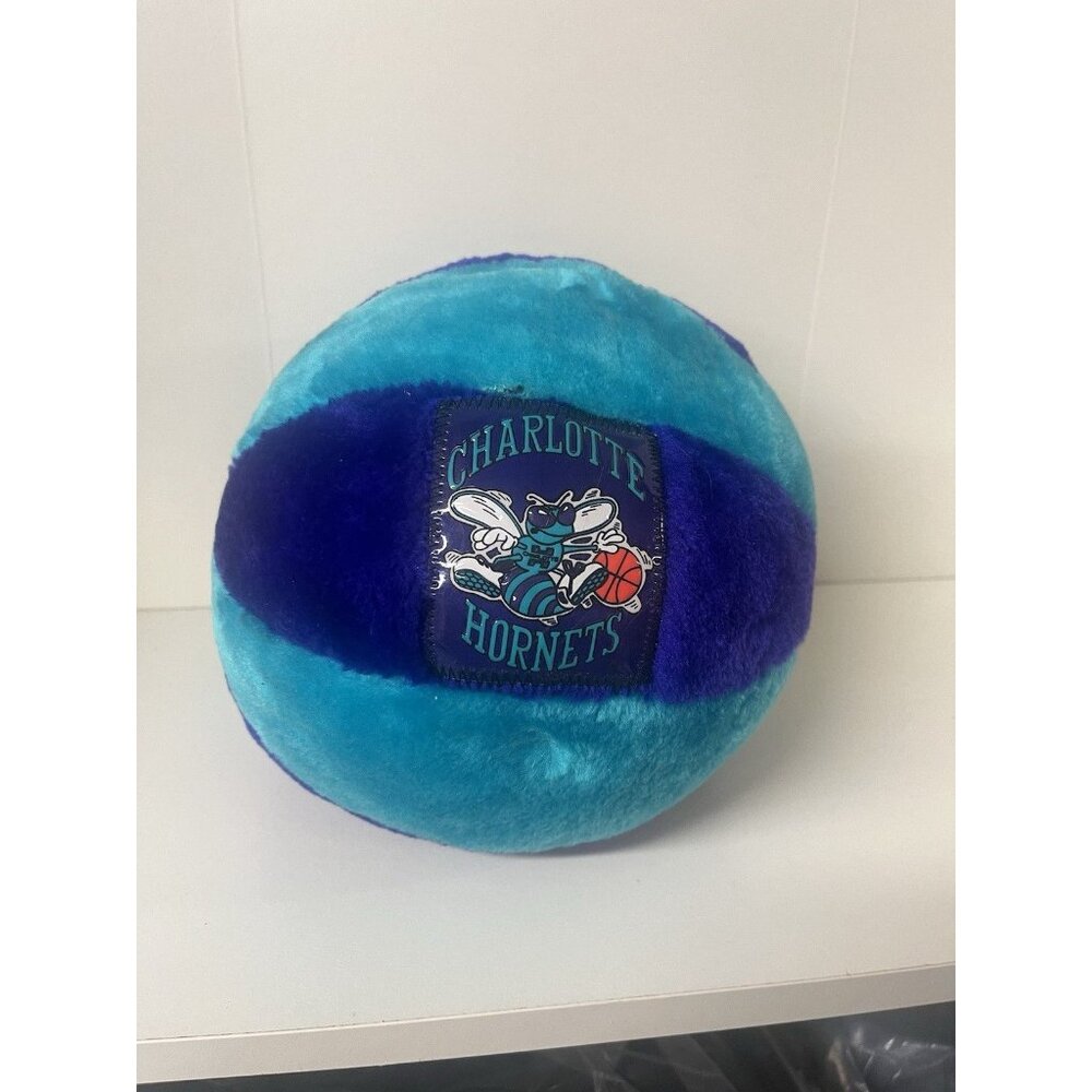 VTG 90's NBA Charlotte Hornets Basketball Plush Retro Logo